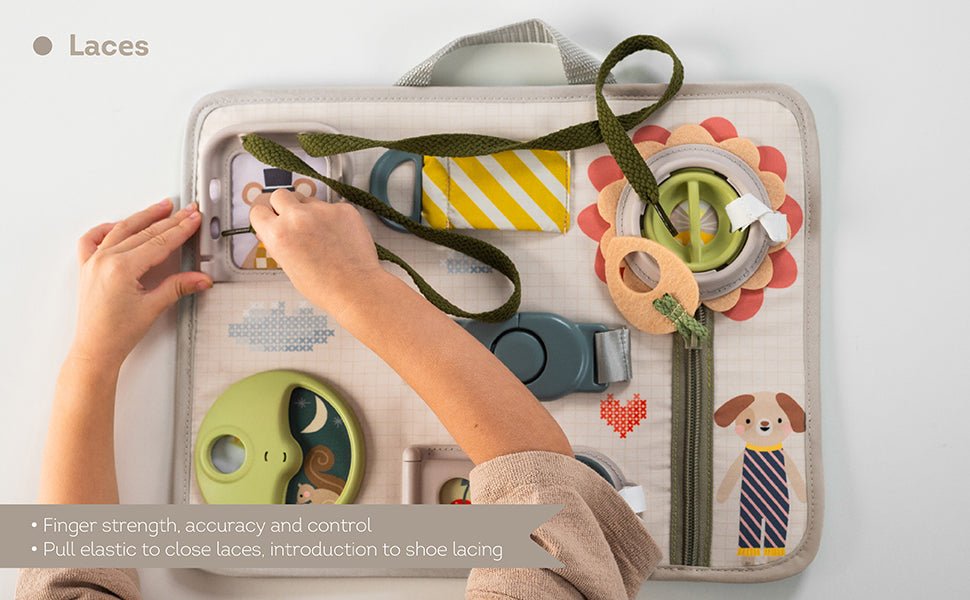 Taf Toys - Easier Learning Snap'n Learn Activity Busy Board - Marah Kids