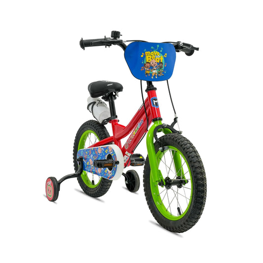 Cocomelon Beats Kids Bike - 14 Inch - Red - Marah Kids
