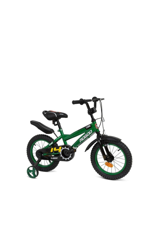 Classic 14" Kids Bike - Green - Marah Kids