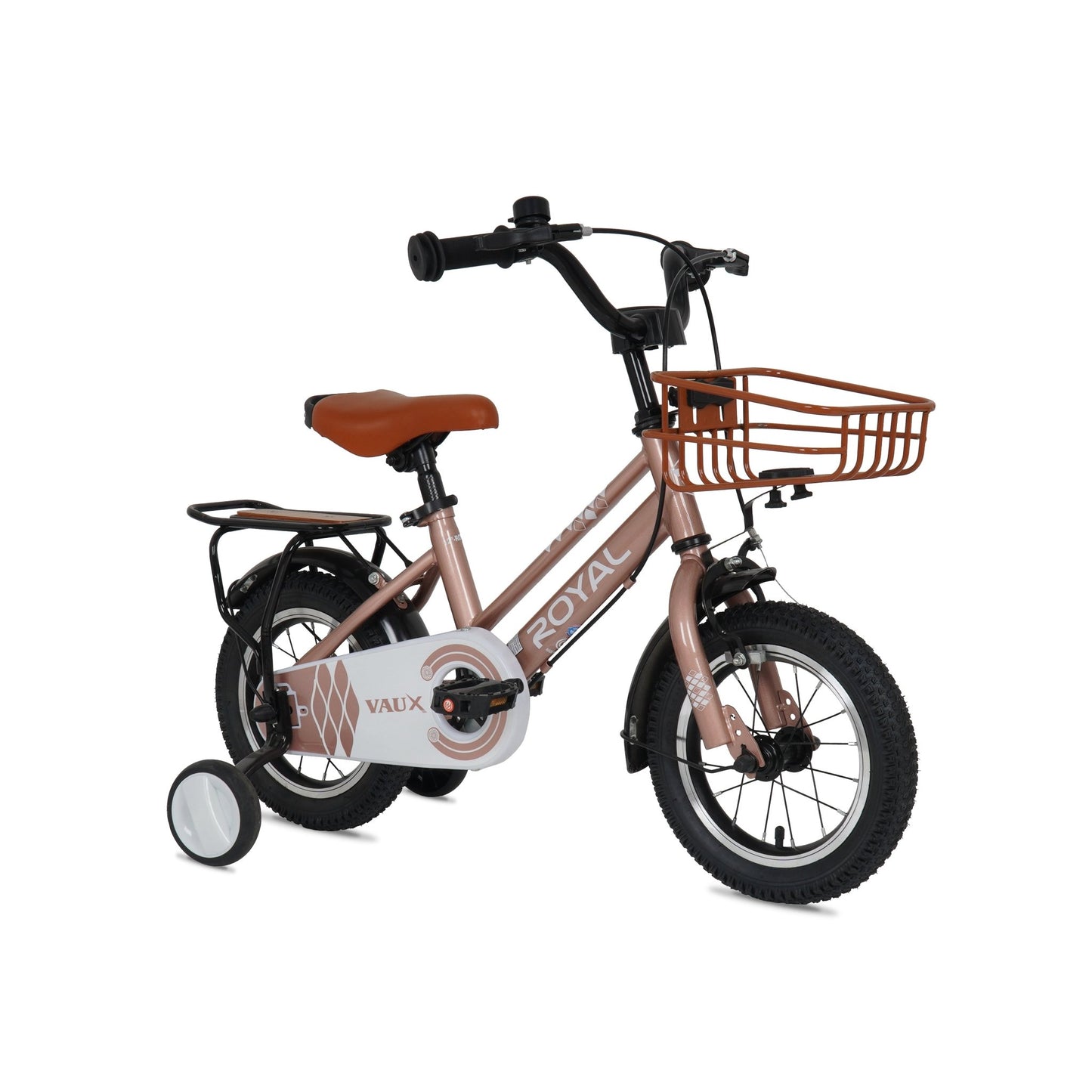 VAUX Royal 14" Kids Bike - Rose Gold - Marah Kids