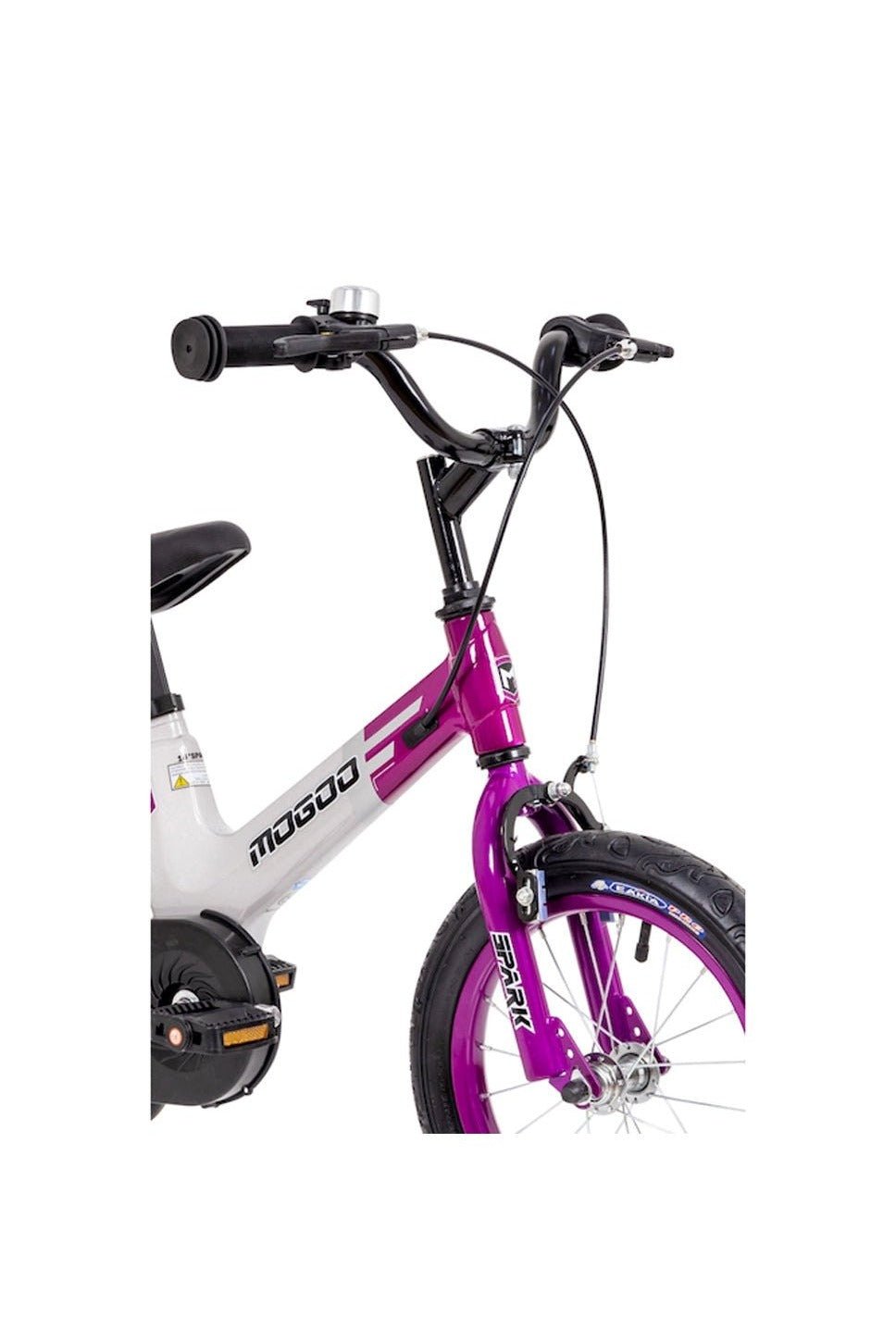 Spark 14" Magnesium Kids Bicycle - Purple - Marah Kids
