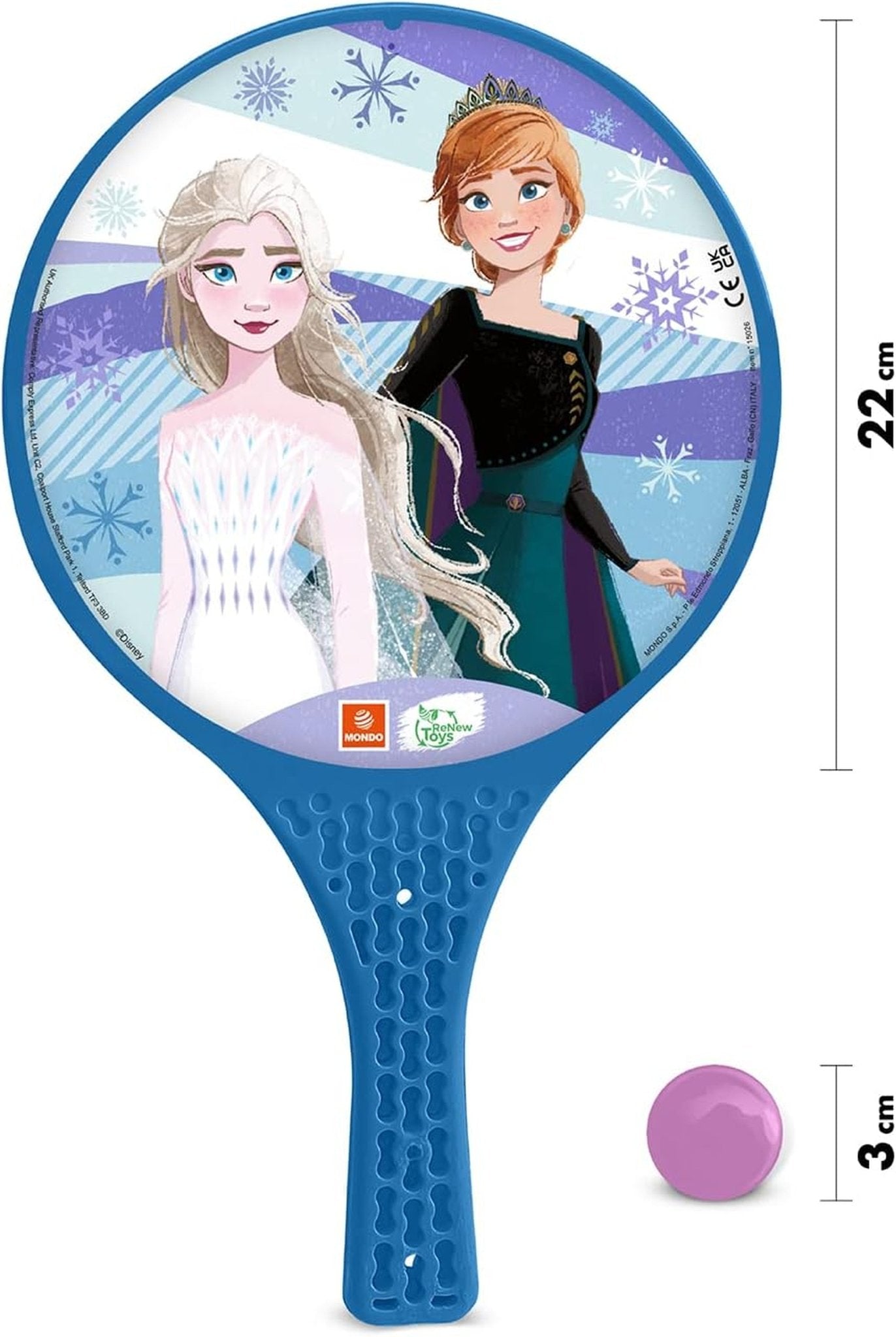 Mondo Paddle Bat Set Frozen2 - Marah Kids