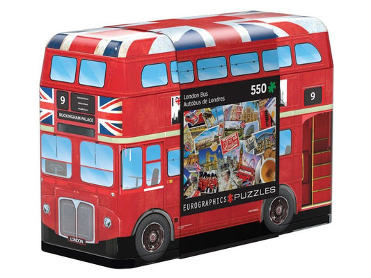 Eurographics Puzzle In Tin 550 London Bus - Marah Kids