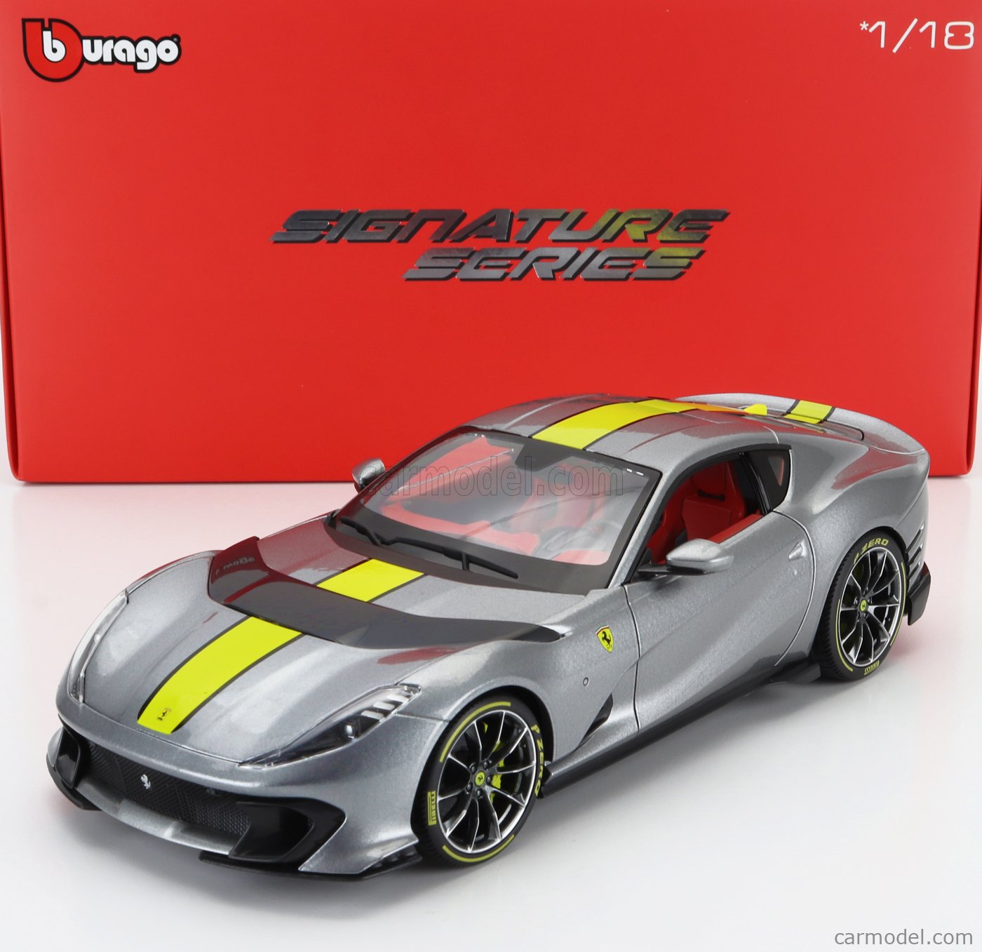 Bburago 1:18 Ferrari Signature - Ferrari 812 Competizione - Marah Kids