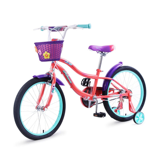 Athena 16" Kids Bicycle - Peach - Marah Kids