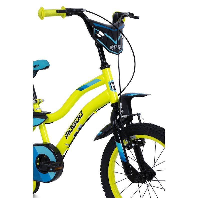 Genius Kids Bike 16 Inch - Yellow - Marah Kids