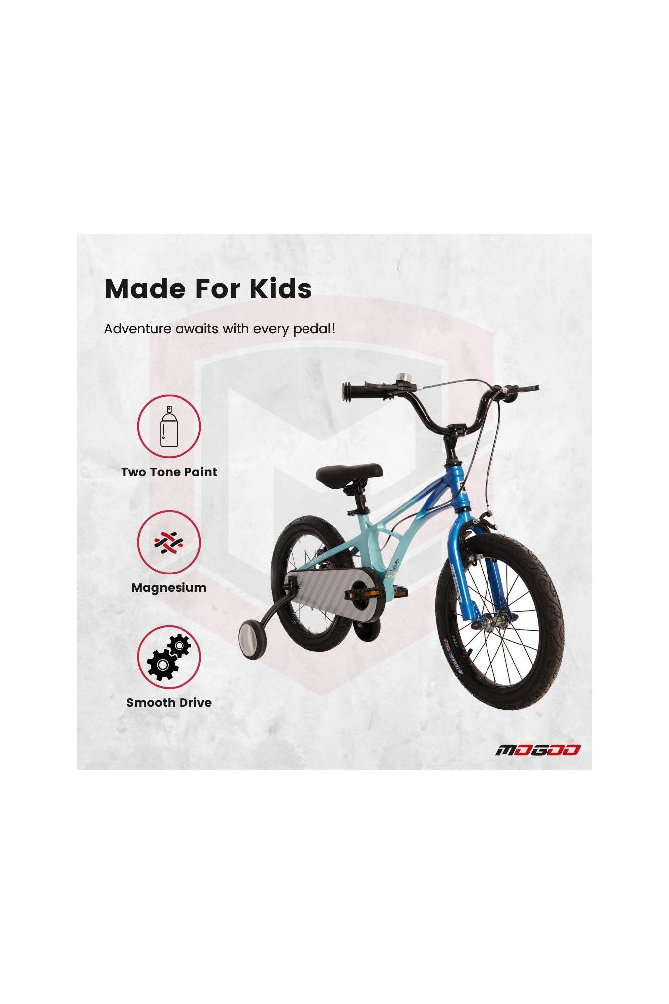 Horizon Kids Magnesium Bike - 16 Inch - Blue - Marah Kids