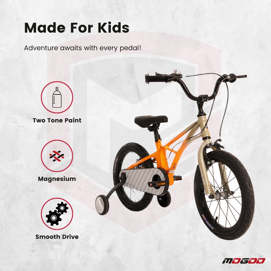 Horizon Kids Magnesium Bike - 16 Inch - Orange - Marah Kids