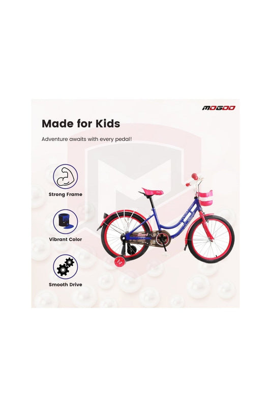 Pearl Girls Bike - 16 Inch - Blue - Marah Kids