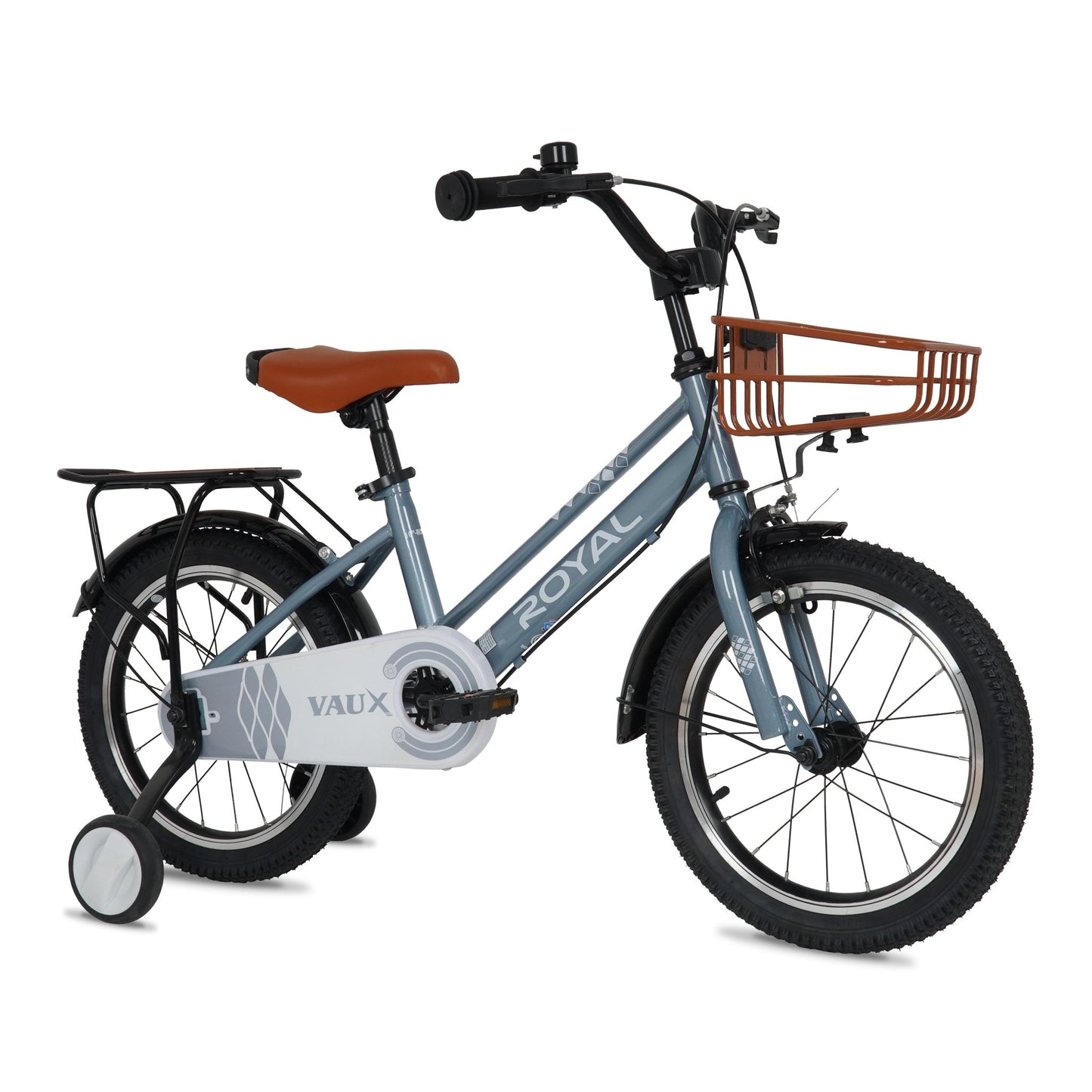 VAUX Royal 16" Kids Bike - Silver - Marah Kids