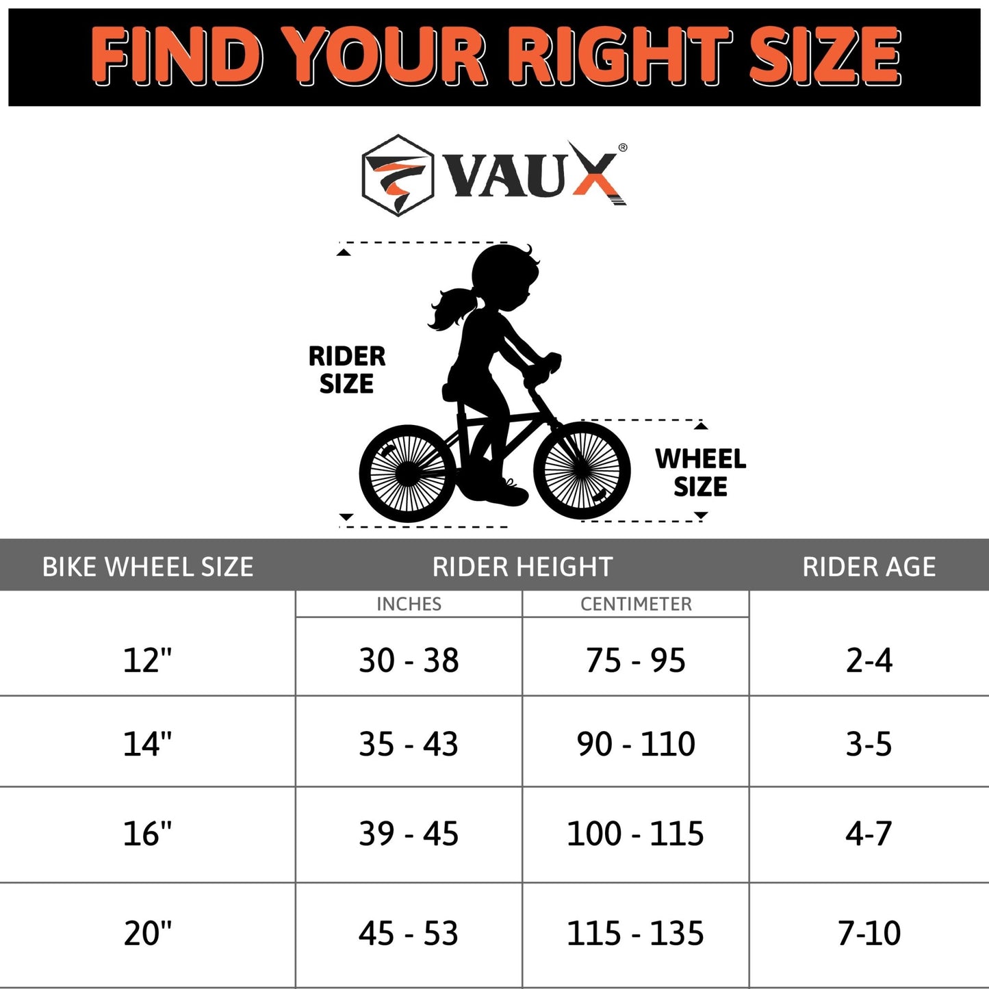 VAUX Royal 16" Kids Bike - Silver - Marah Kids