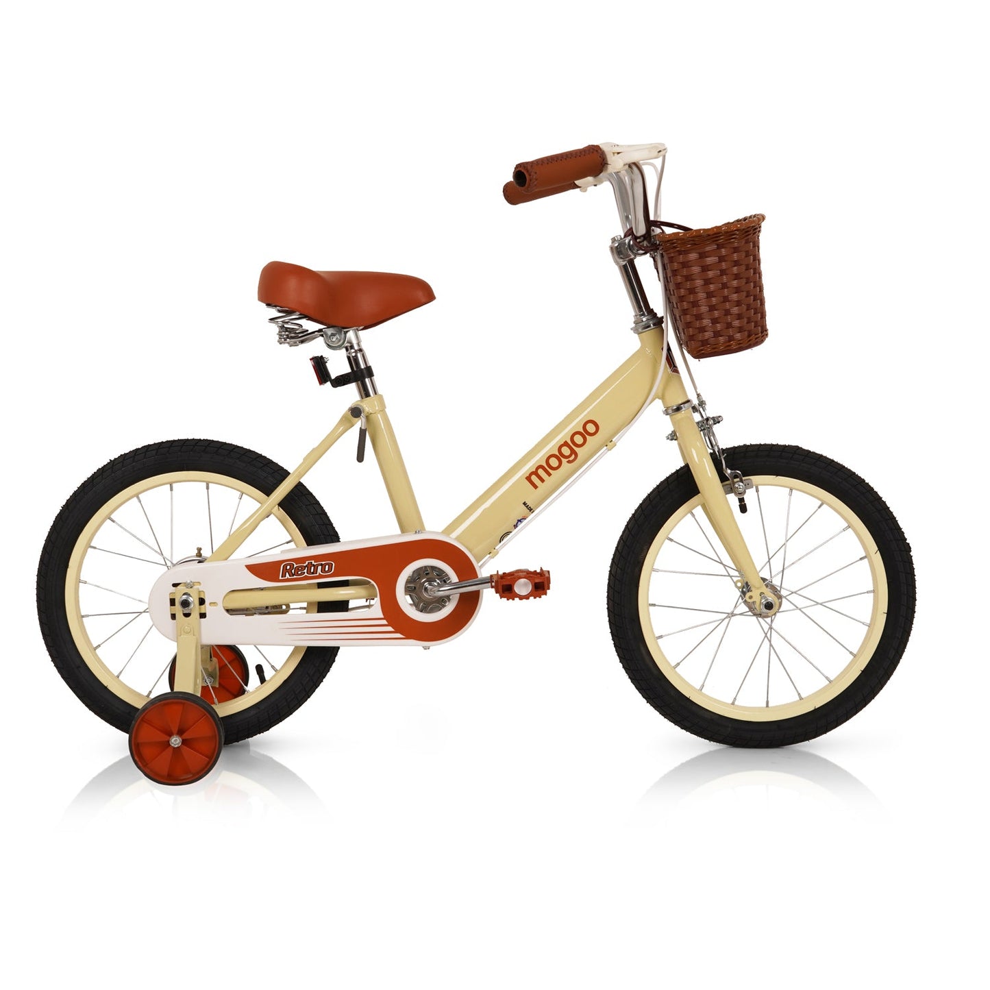 Retro 16-Inch Kids Bike - Beige