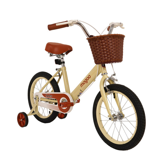 Retro 16 - Inch Kids Bike - Beige - Marah Kids