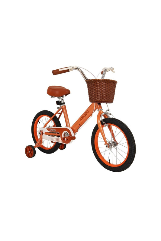 Retro 16 - Inch Kids Bike - Orange - Marah Kids
