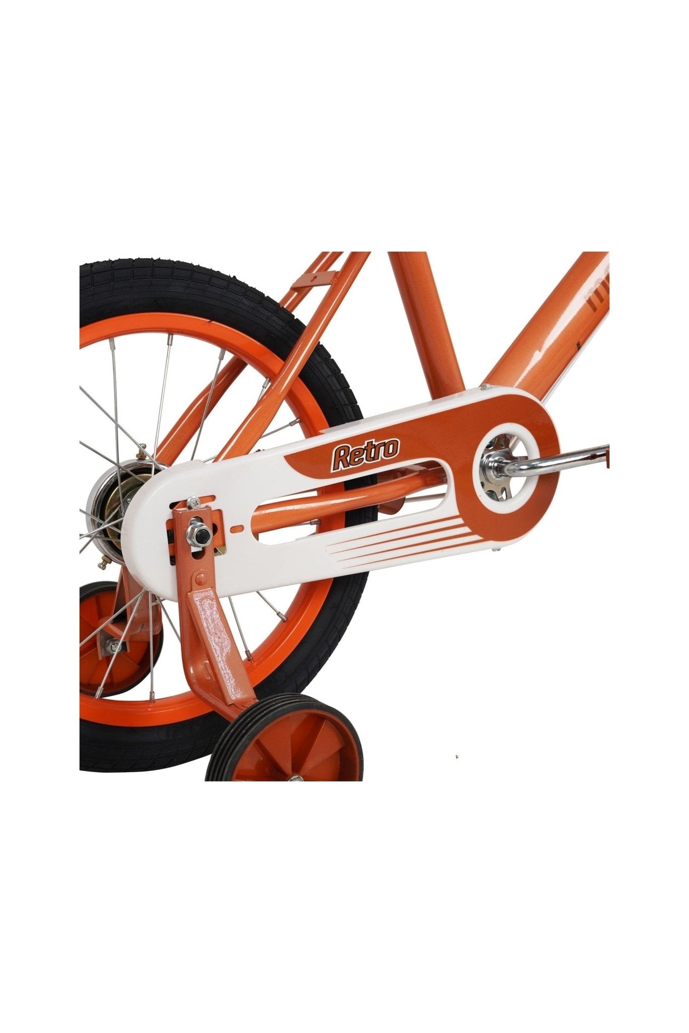 Retro 16 - Inch Kids Bike - Orange - Marah Kids