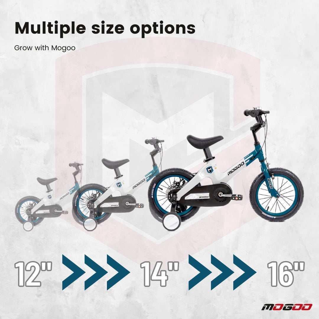 Spark Kids Magnesium Bike - 16 Inch - Turquoise