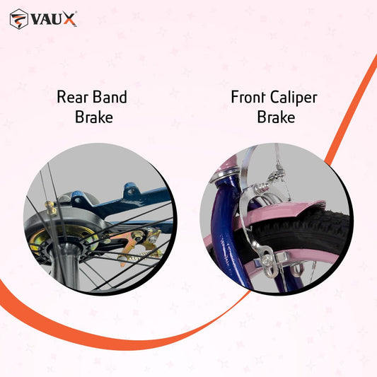 VAUX Starlette 16" Girls Bike - Purple - Marah Kids