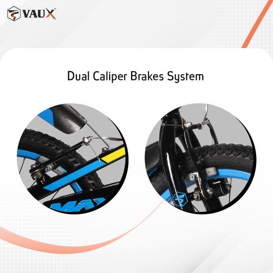 VAUX Max 18" Kids Bicycle - Blue - Marah Kids