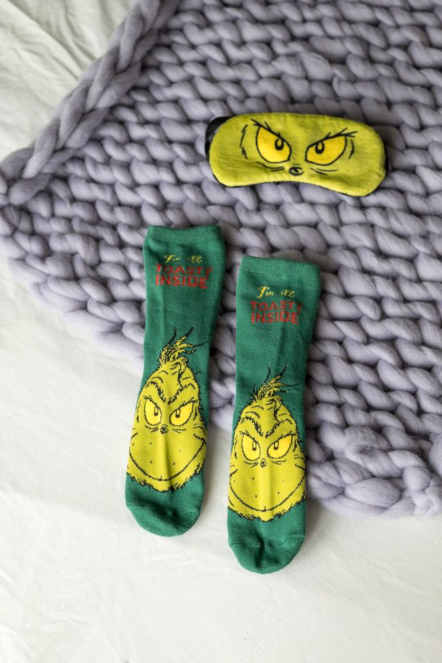 Fizz Creation Grinch Sock & Sleep Mask Set - Marah Kids