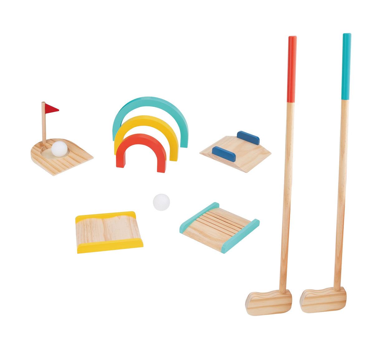 Tooky Toys Golf educational wooden toy for ages 3+ | Marah Kids UAE
