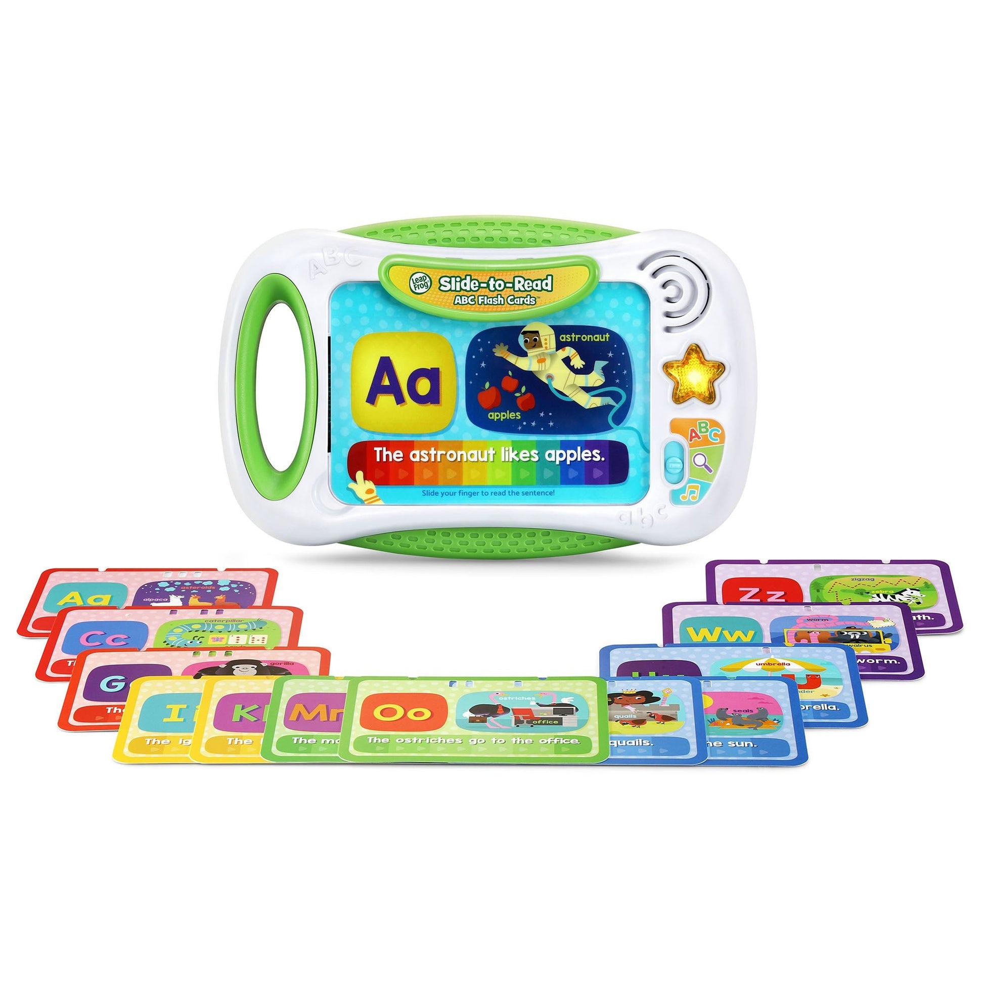 Leapfrog Slide - To - Read Abc Flash Cards (Lfus) - 80 - 616800 - Marah Kids