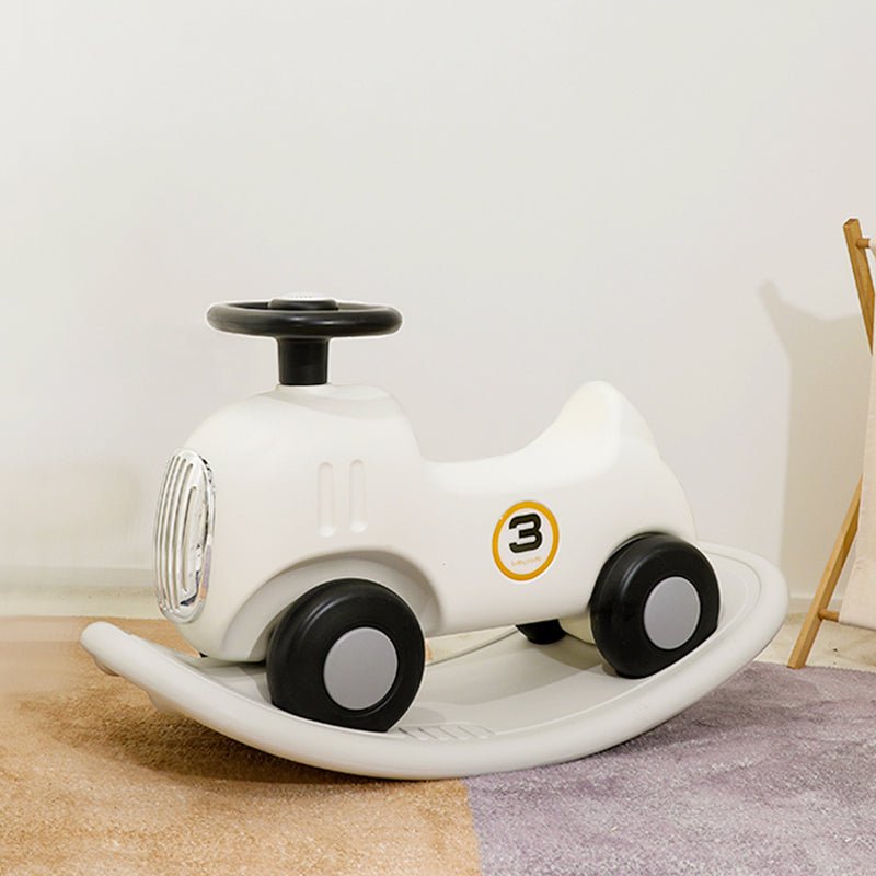 2 - in - 1 Rocking & Push Car - White - Marah Kids