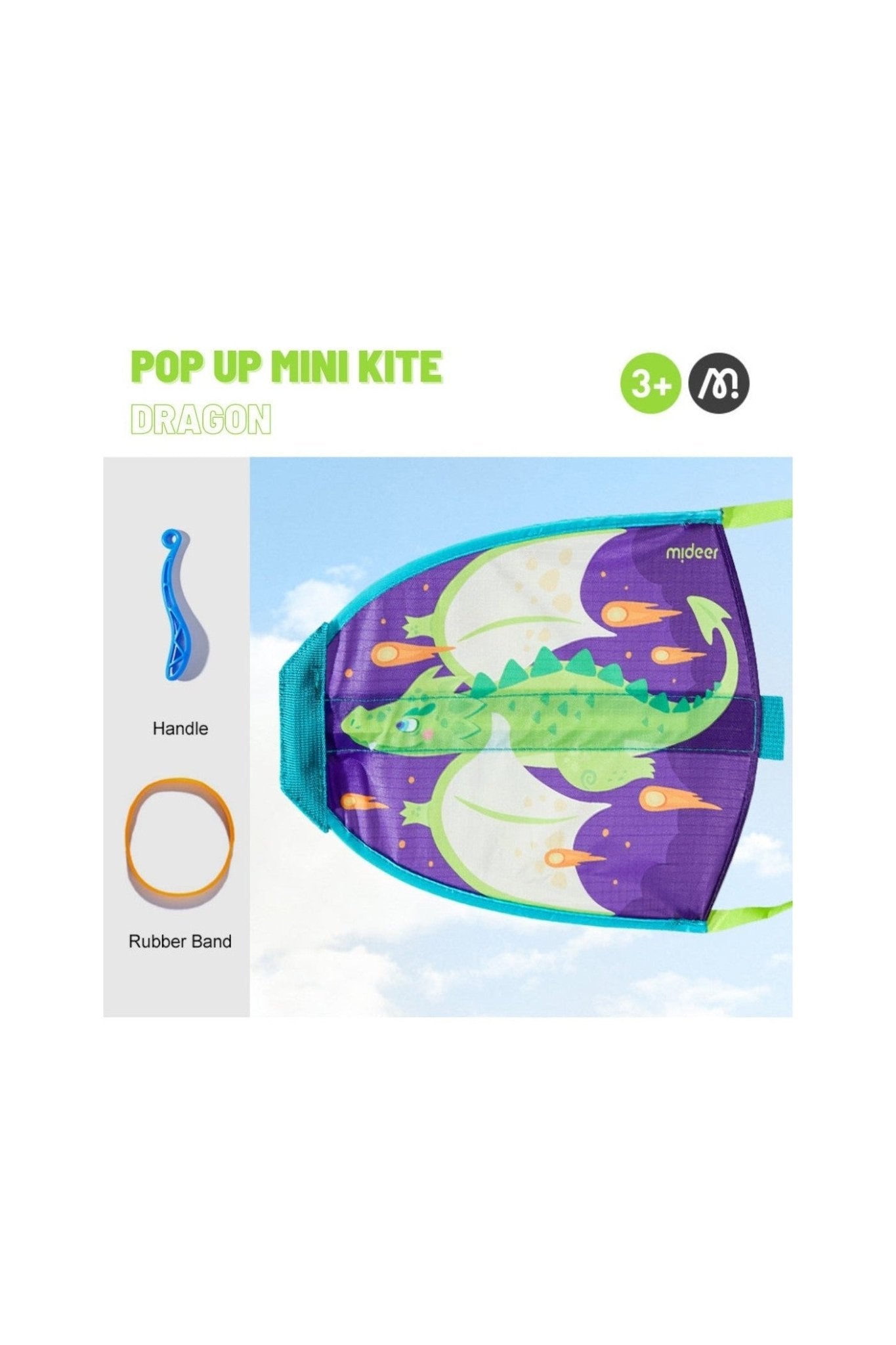 Mini Flying Kite - Dragon - Marah Kids