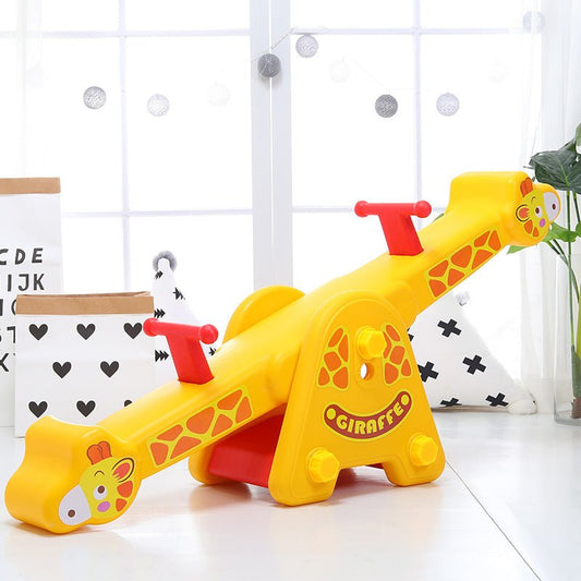 Lovely Baby - Giraffe Seasaw - Yellow - Marah Kids