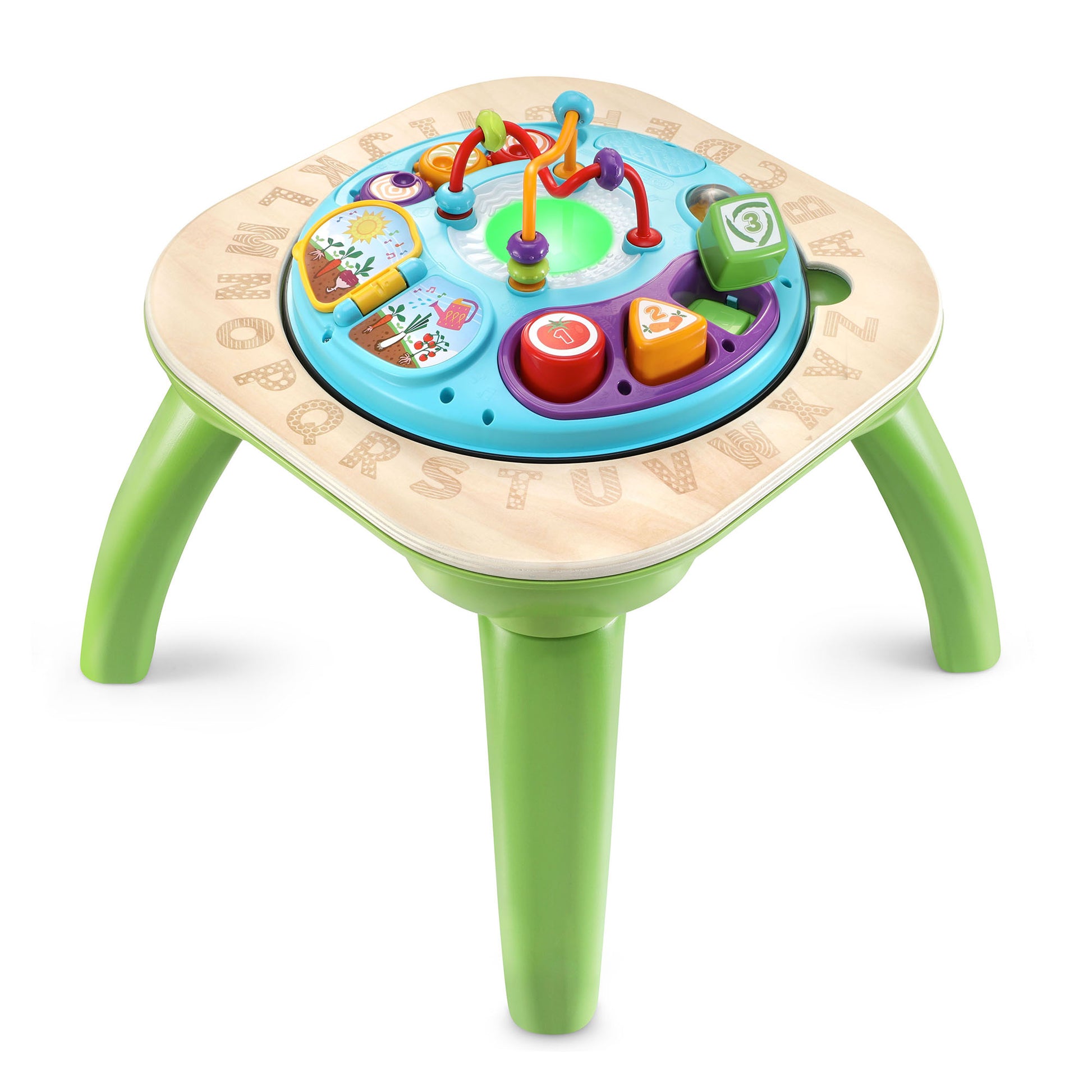 LeapFrog ABCs & Activities Wooden Table | FSC 100% Wood Toy - Marah Kids