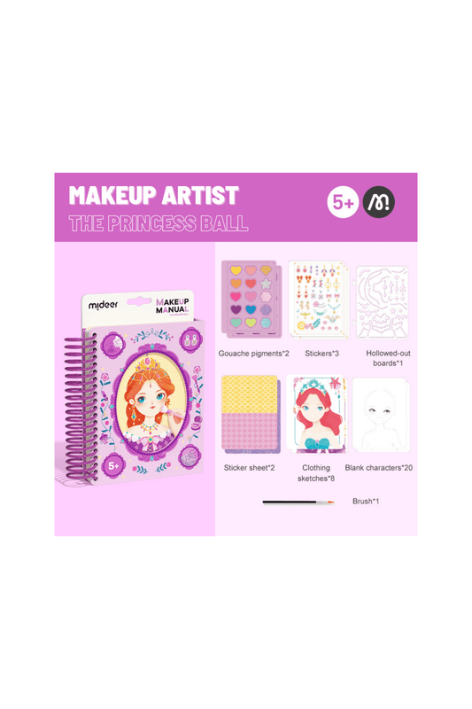 Makeup Artist Diy Kit - Princess Ball - Marah Kids