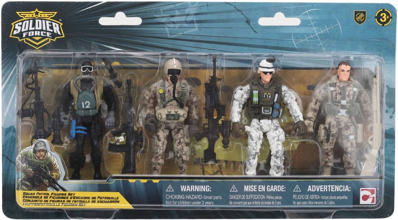 Soldier Force Action Squad Set - Marah Kids