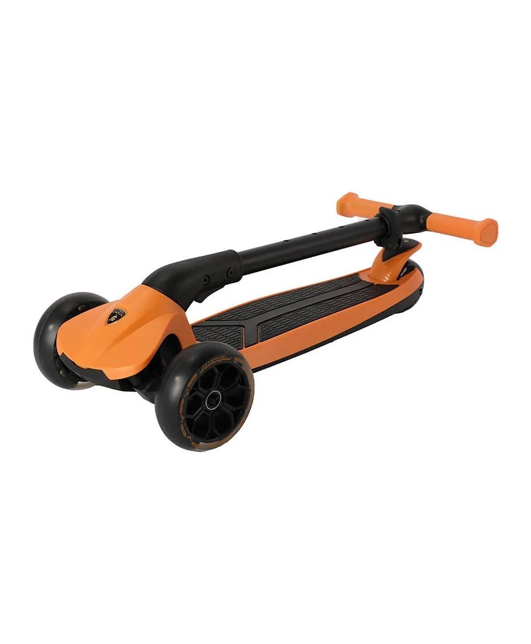 Lamborghini 3 - Wheel Kids Scooter With Adjut Height - Orange - Marah Kids