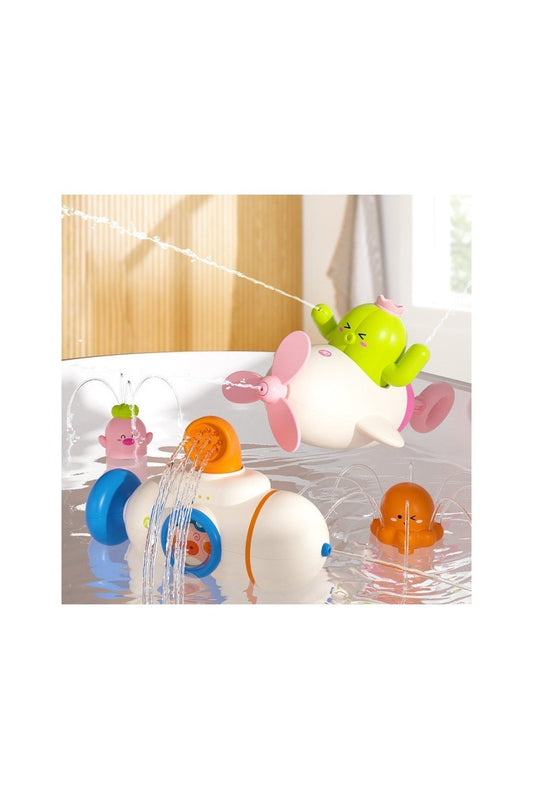 Pull Down Water Gun - Pink Airplane - Marah Kids