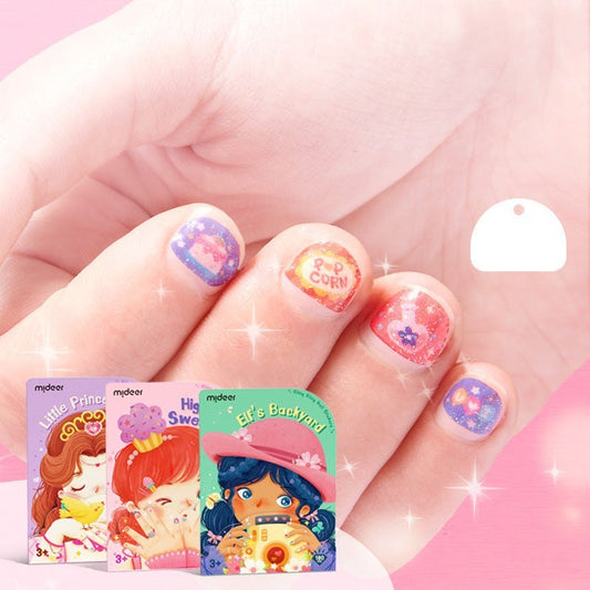 Bling Bling Nail Stickers - Elf'S Backyard (180 Pcs) - Marah Kids
