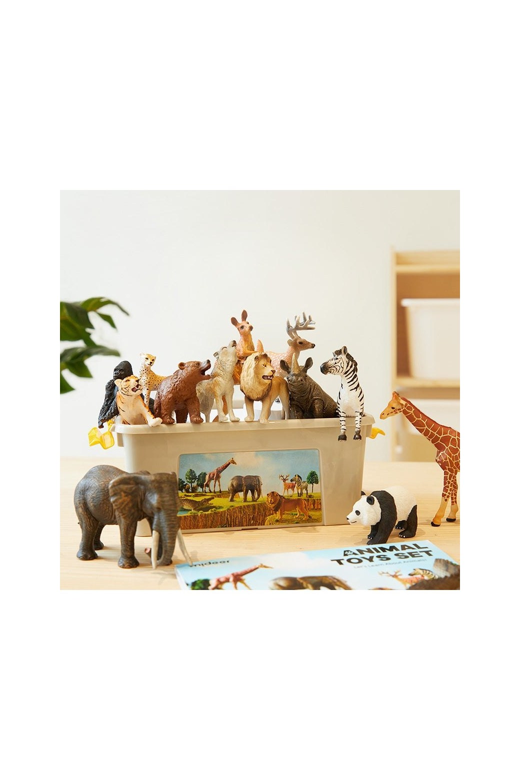 Safari Animals - 15Pcs