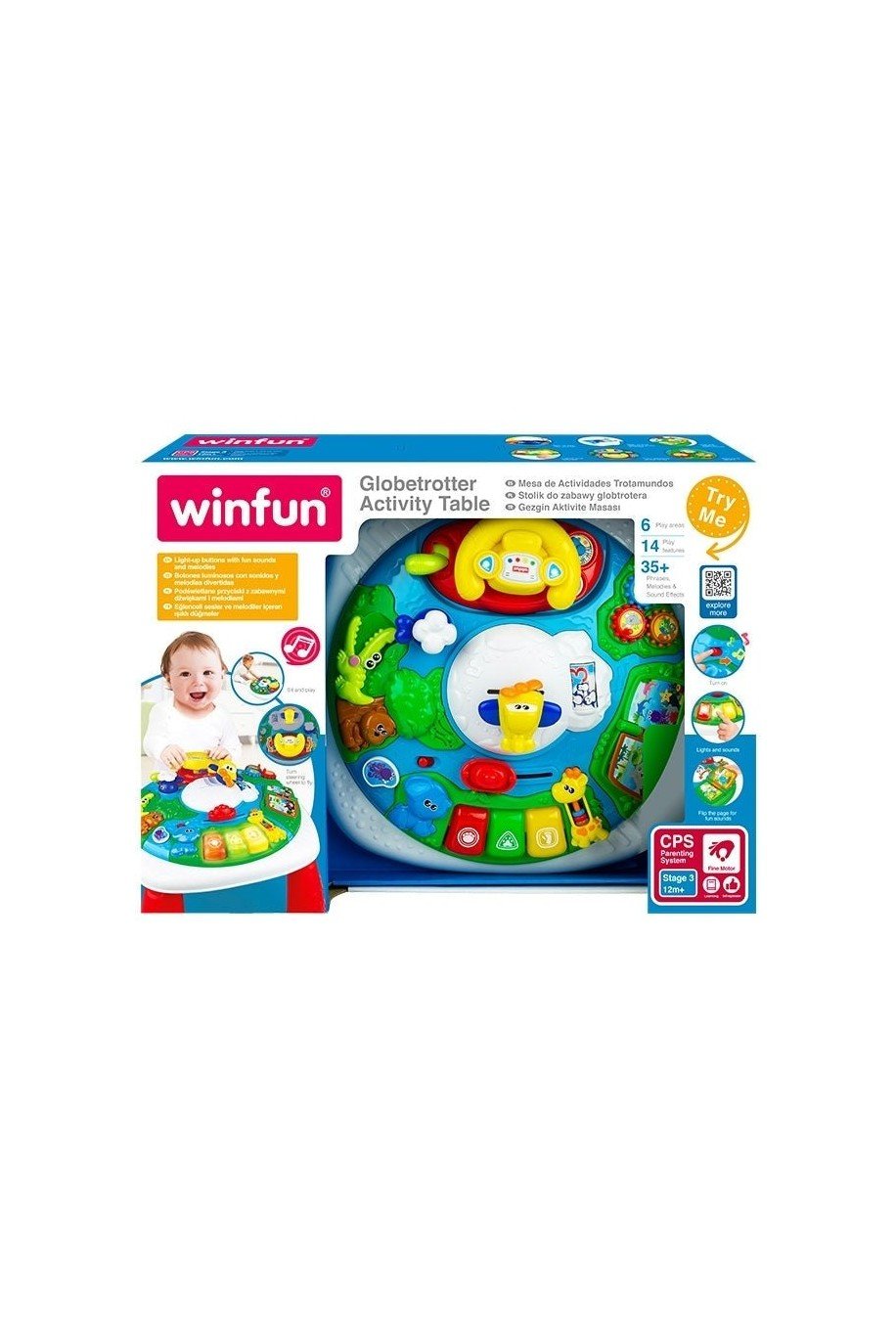 Globetrotter Activity Table - Marah Kids