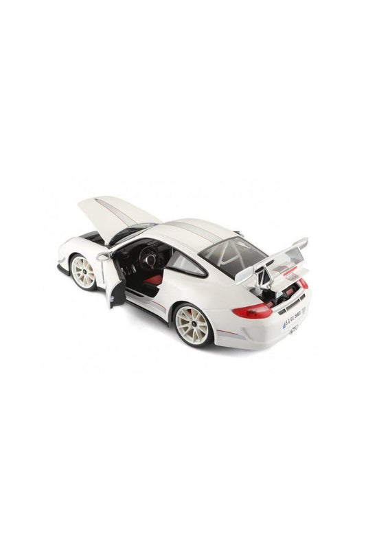 Bburago 1:18 Porsche GT3 RS 4.0 White Diecast Model - Marah Kids