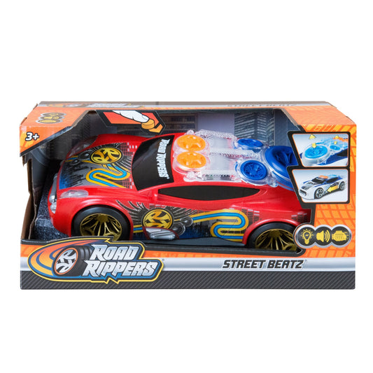 Road Ripper Lights and Sounds Beatz 10 - inch Battery Operated,Assorted - Marah Kids