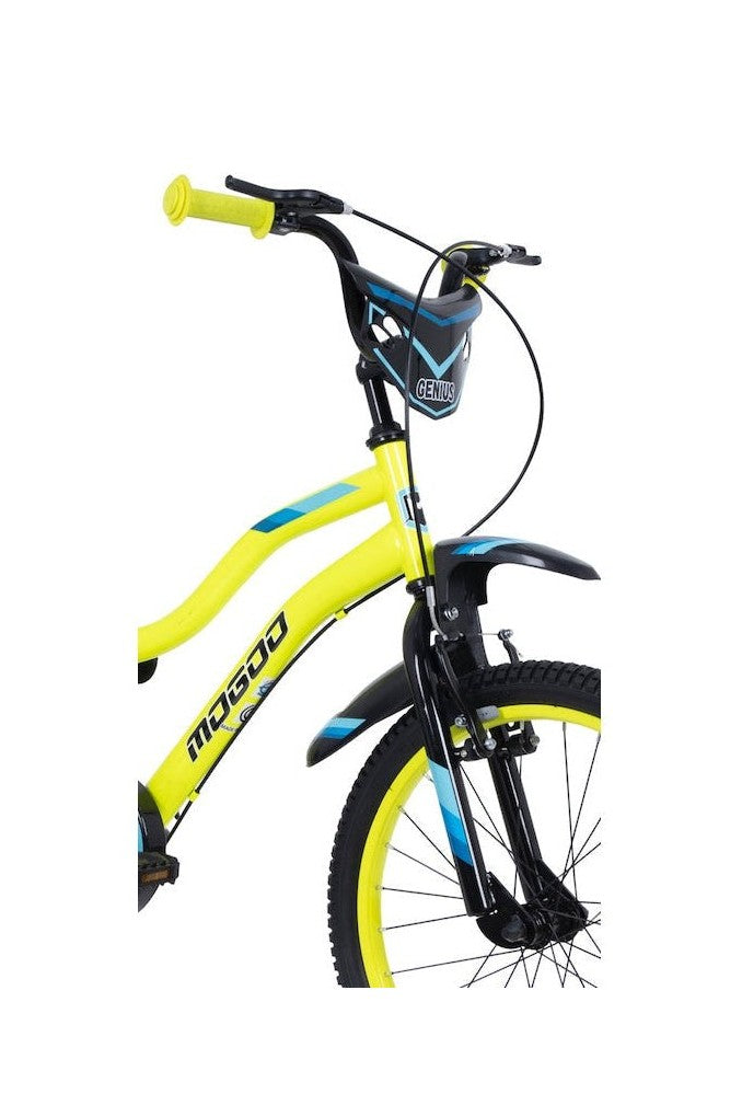 Genius Kids Bike 20 Inch - Yellow