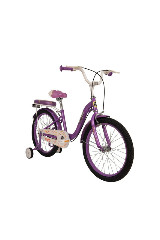 Joy 20 - Inch Girls Bike - Purple - Marah Kids