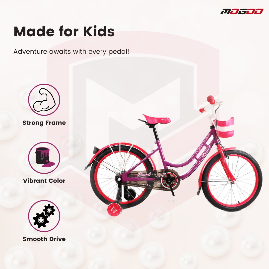 Pearl Girls Bike - 20 Inch - Purple