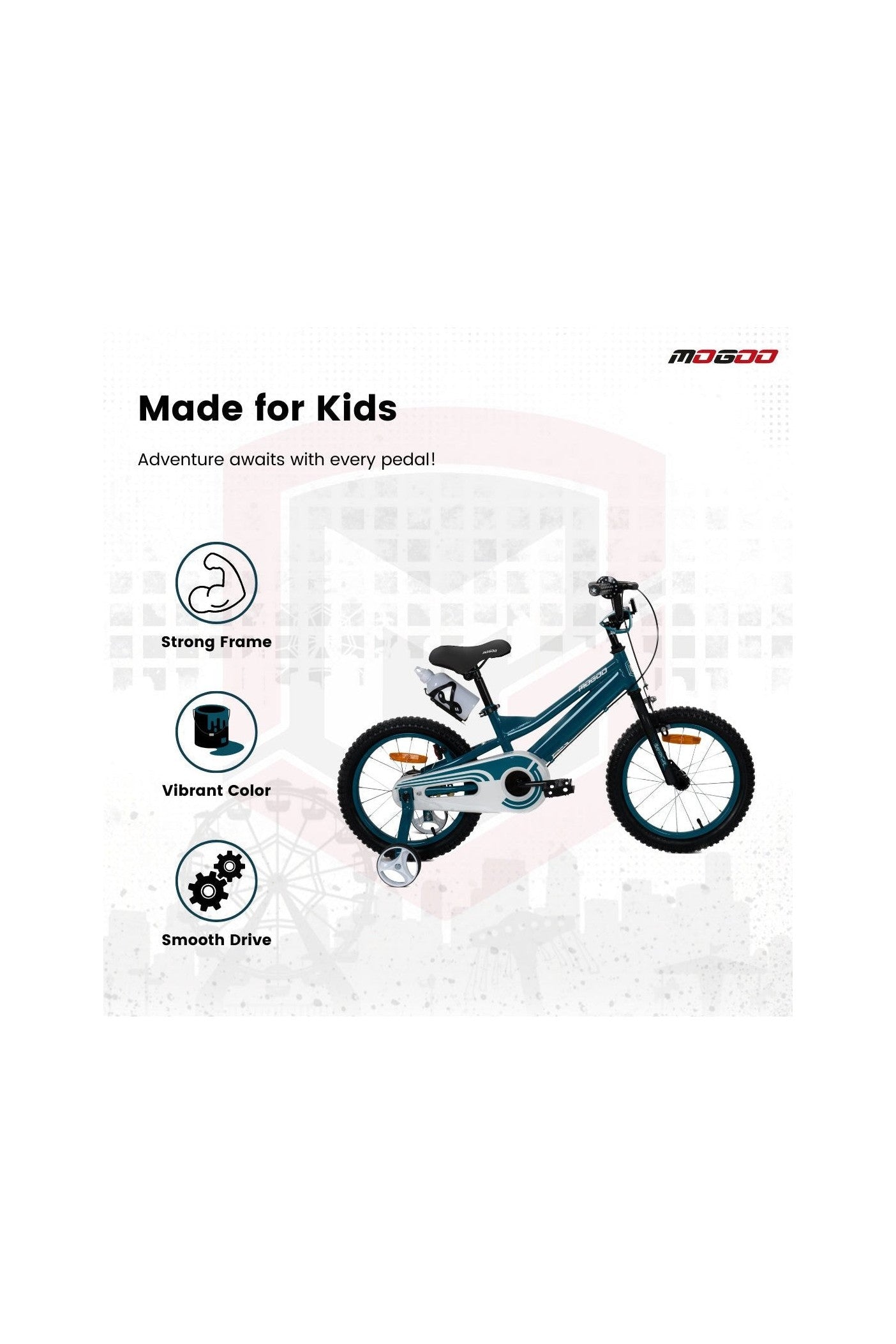 Rayon Junior 2.0 20" Kids Bicycle - Green