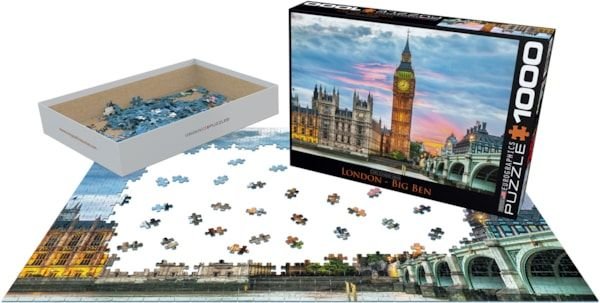 Eurographics Puzzle 1000 London Big Ben - Marah Kids