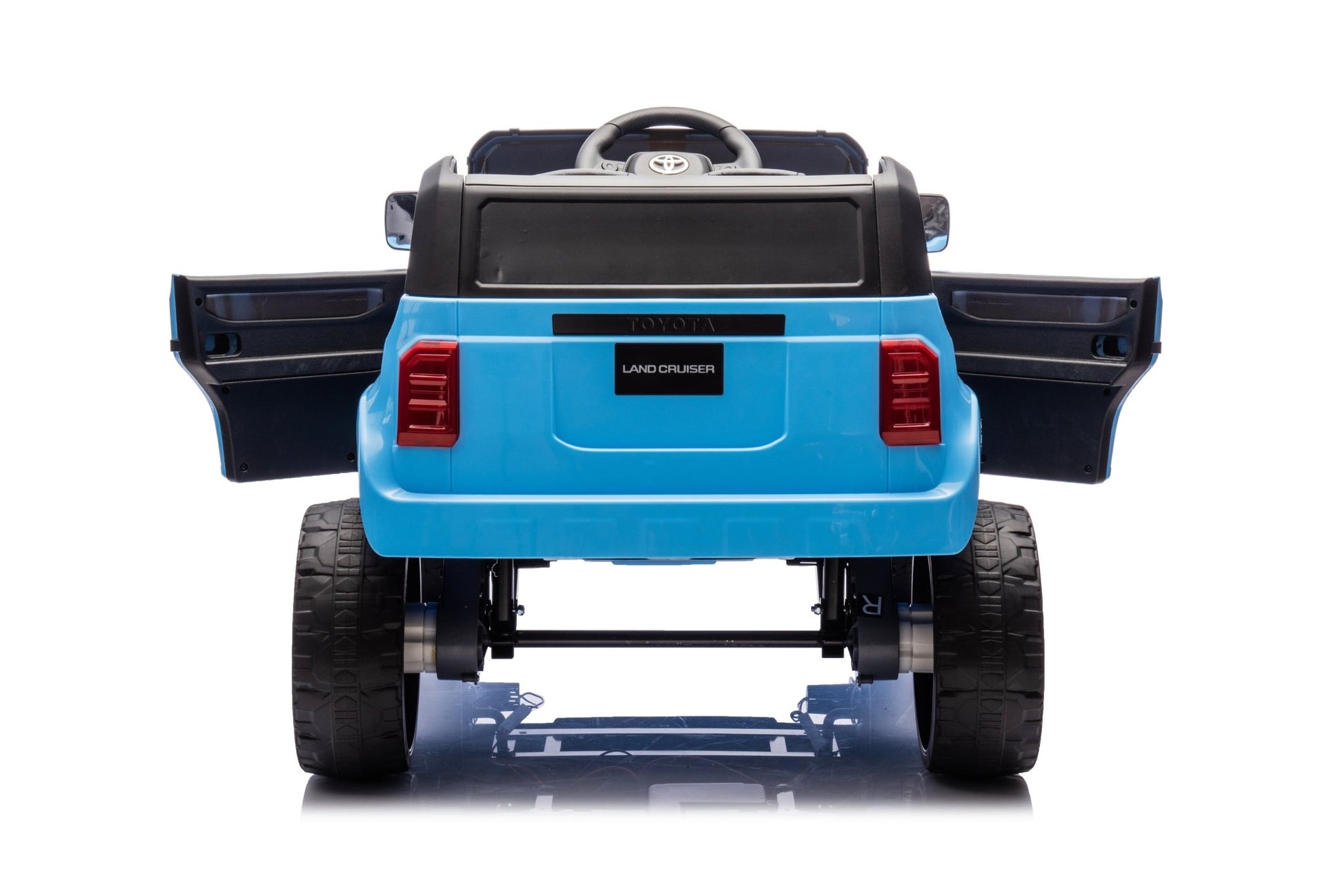 Toyota Prado Children Ride On Car with Remote Control - Blue 12V - Marah Kids