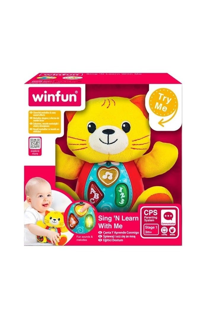 Sing 'N Learn With Me - Kelsey Cat - Marah Kids