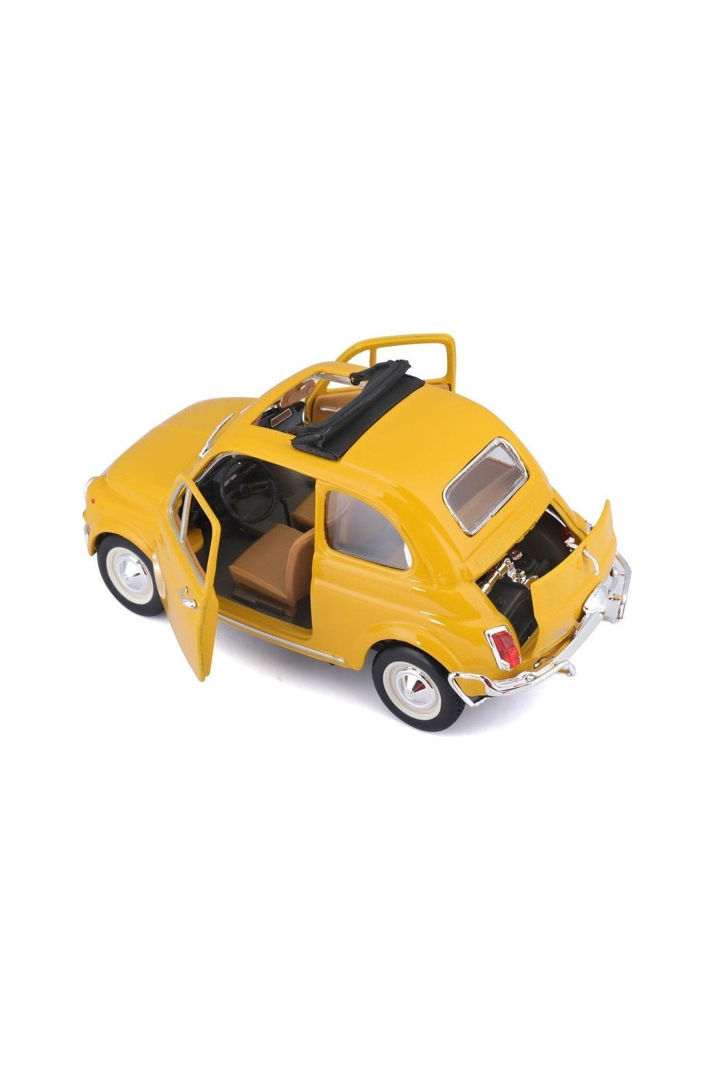 Bburago Die - Cast Fiat 500L 1:24 Scale – Vintage 1968 - Marah Kids