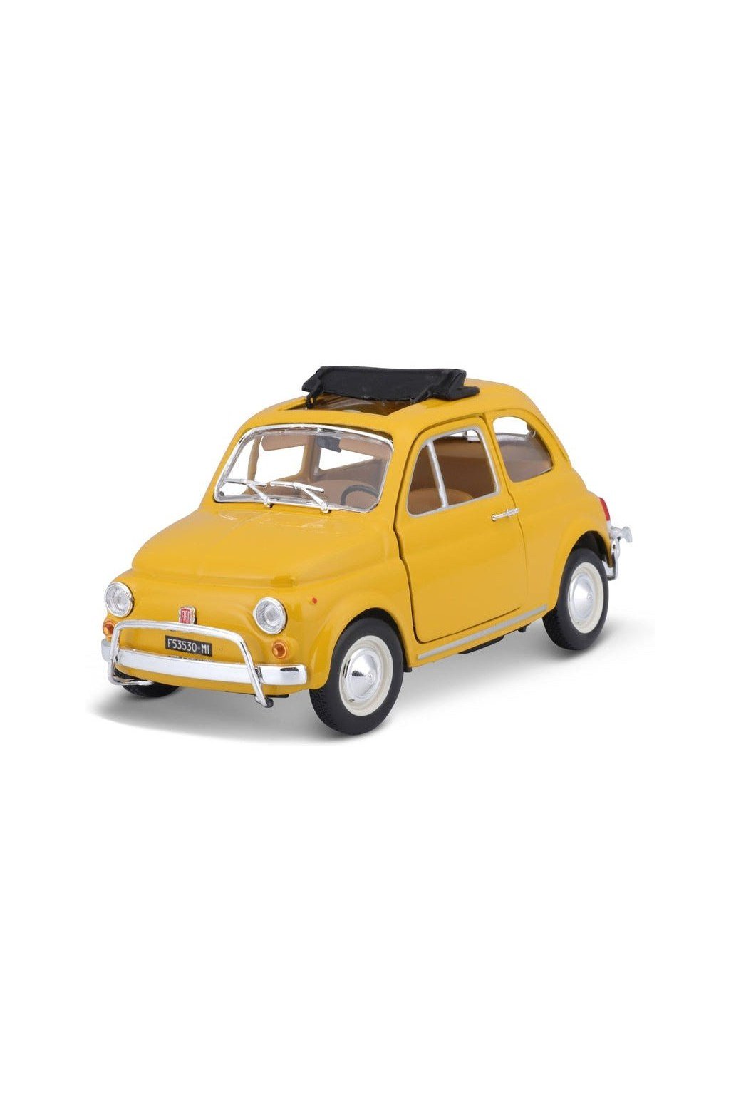 Bburago Die - Cast Fiat 500L 1:24 Scale – Vintage 1968 - Marah Kids