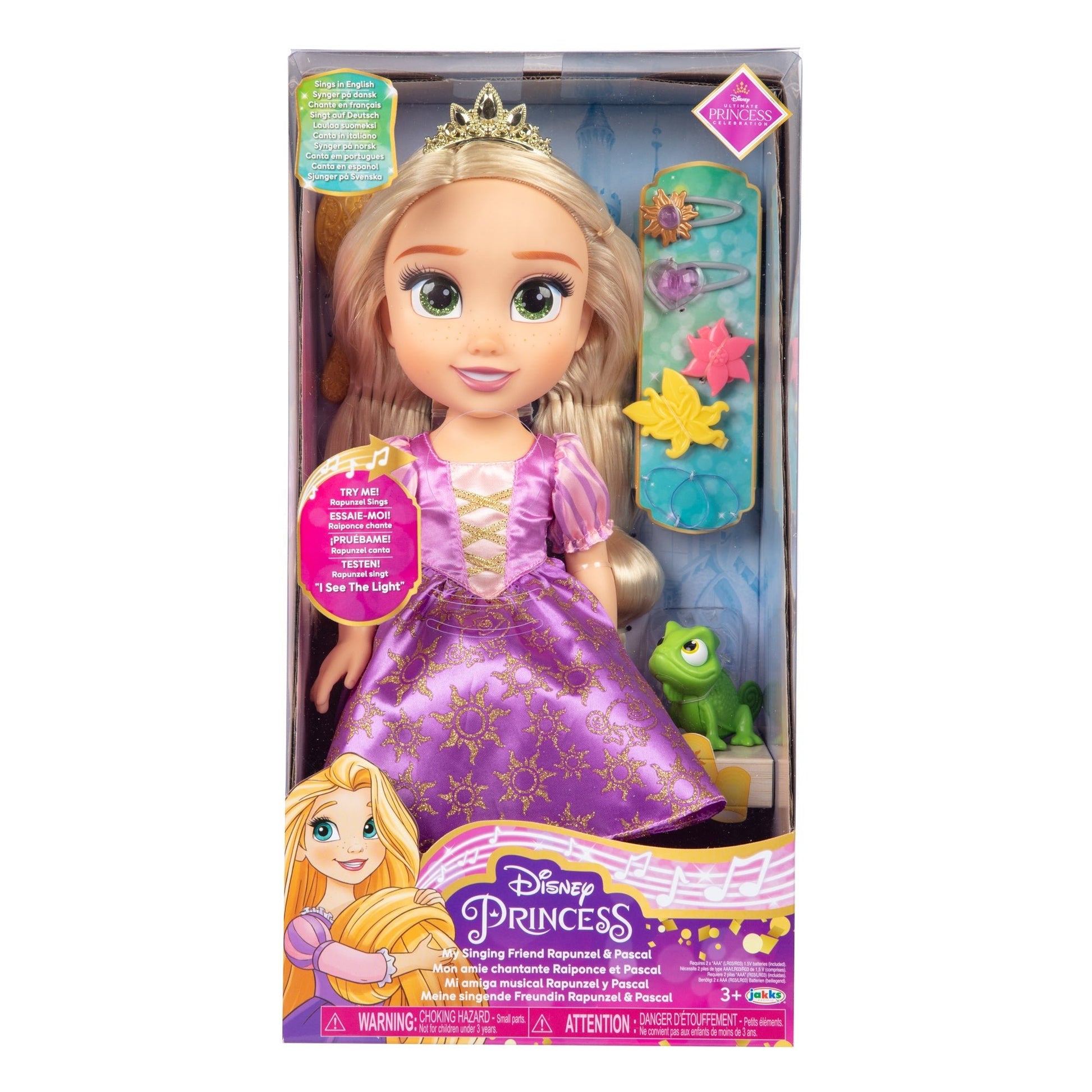 Disney Princess Doll Rapunzel Singing Friend 14Inch B/O - Marah Kids