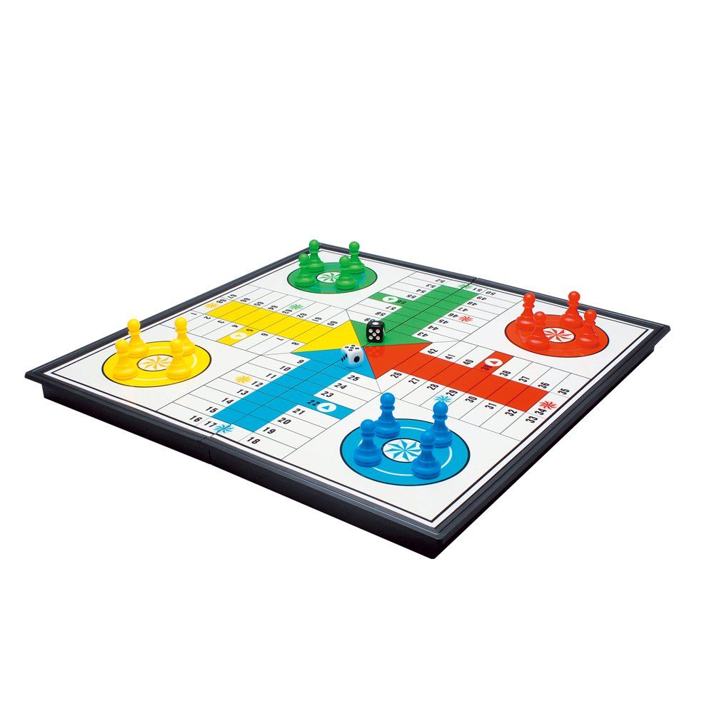 Folding Magnetic Board Ludo Game - Marah Kids