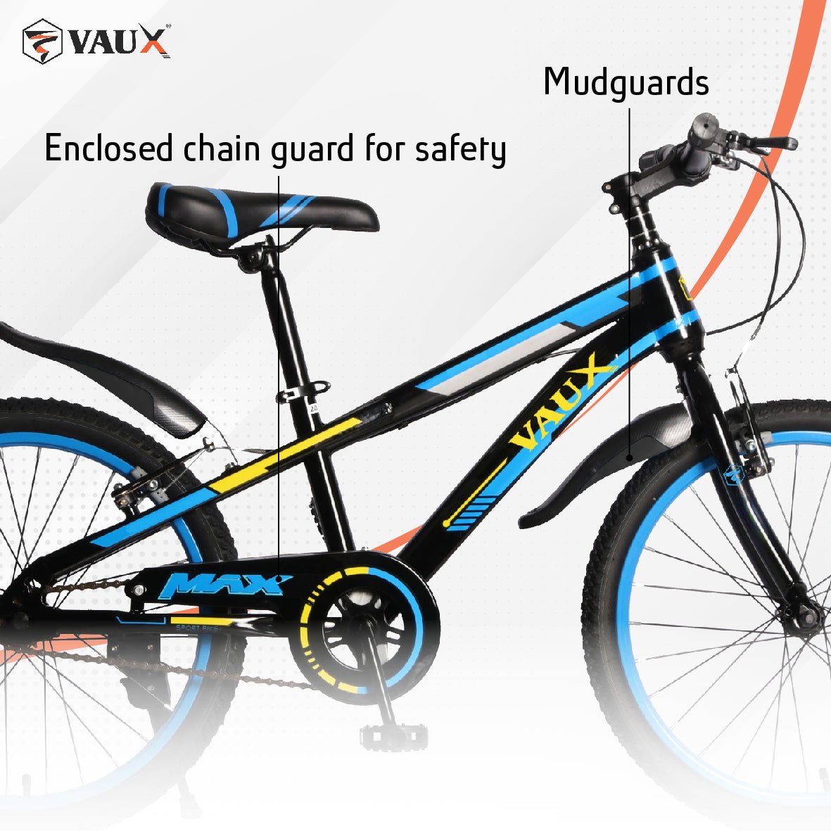 VAUX Max 24" Bicycle - Blue - Marah Kids